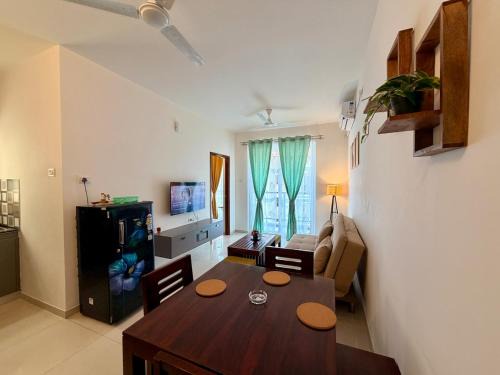 Chicalim Apartment | Blu Casetta Resor style 1BR Apt By Amoret homes