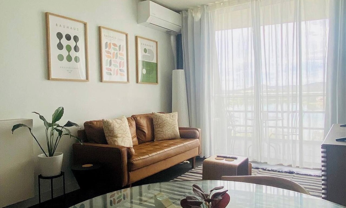 City West Apartment | Boutique Canberra Stay | Balcony + Desk