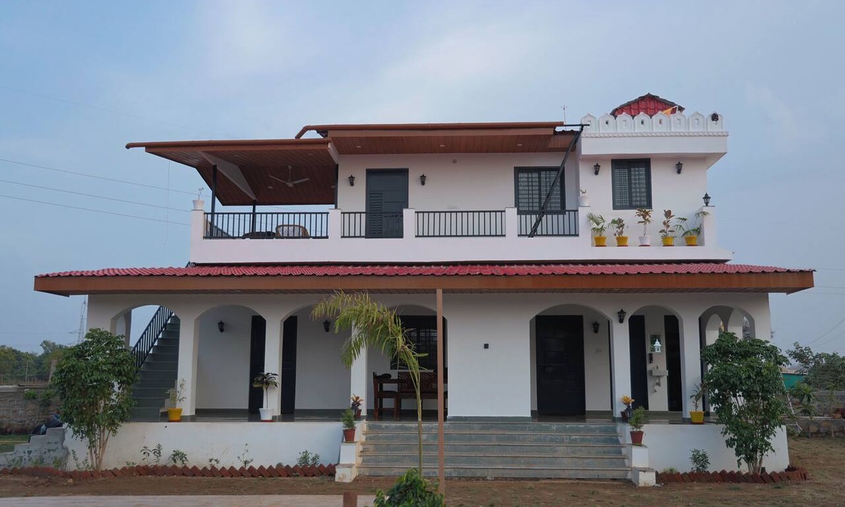 Chittorgarh Other | Cozy 2-bedroom with luxurious Pool and kitchen farmhouse in Chittorgarh with AC