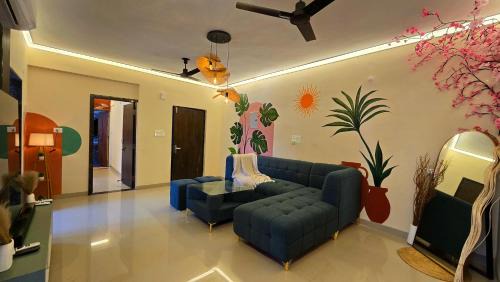 Indore Apartment | Domiva Stays 2BHK Nipania