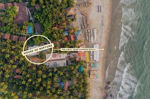 Morjim Villa | ELIVAAS House of Neptune 1 BHK Cottage on the Beach & Famous Cafes, Restros