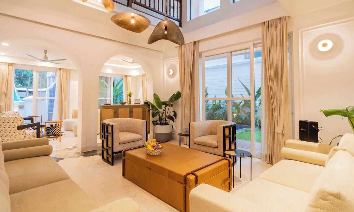 Assagao Villa | ELIVAAS Purple Coral Luxe 5-BHK Villa