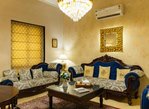 Sanganer Villa | Lamp house 3-BHK Villa With Outdoor Jacuzzi And Terrace Sit Out