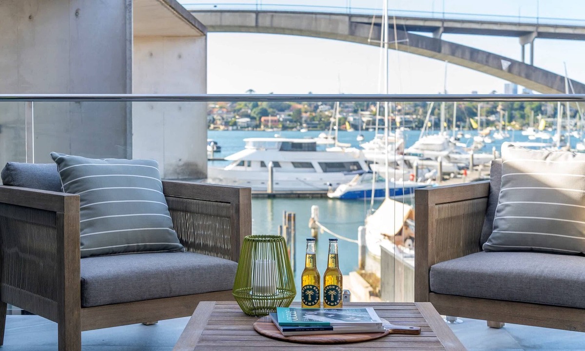 Drummoyne Apartment | Marina Magic on Sydney Harbour Front
