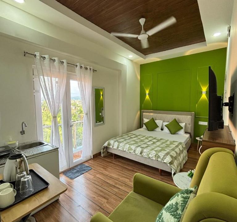 Hatigaon Apartment | Olive - Tiny Studio by BeauMonde Studio