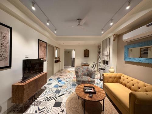 Durgapura House | One Uptown 101 modern 1 BHK loft