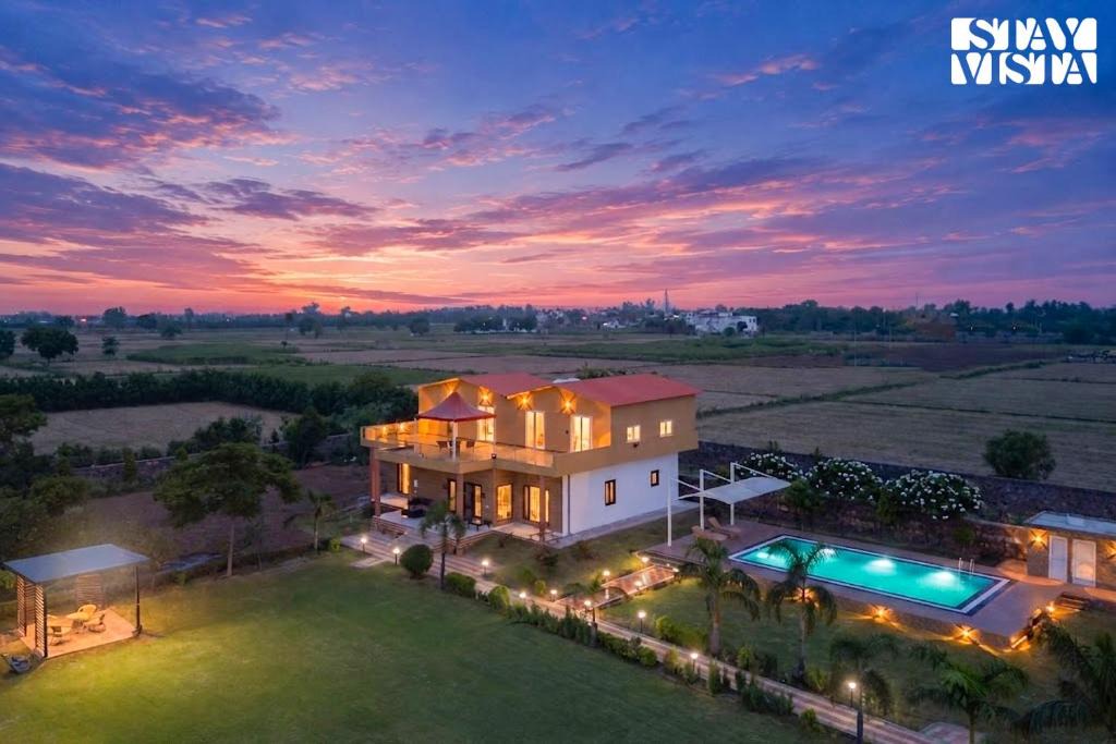 Gurugram Villa | StayVista at Sunrise Manor with Pool and Lawn