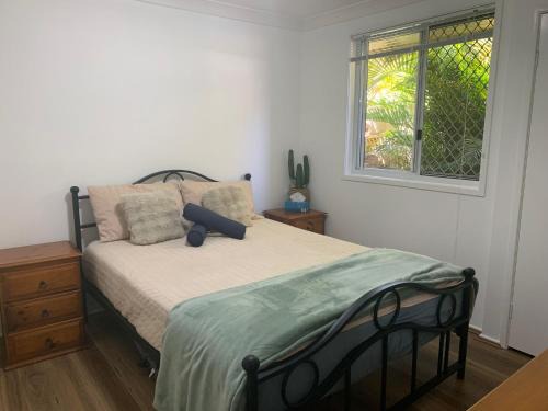 Mount Colah House | Stylish Chic King Bedroom with shared bathroom