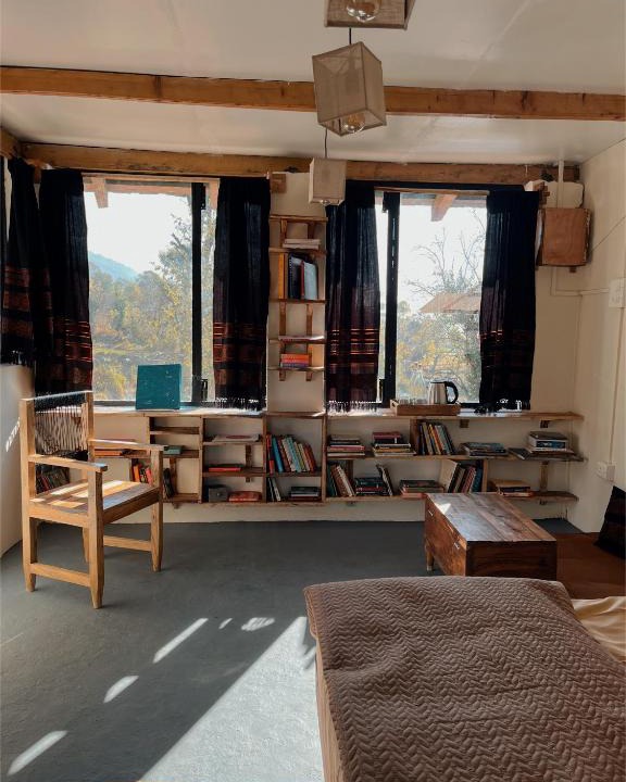 Bir Apartment | The Attic Library - Cottage II