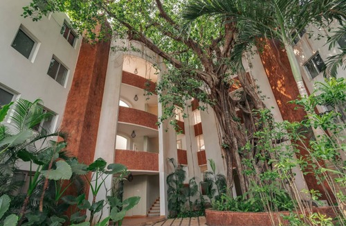 Nerul Apartment | 2BR w Rooftop Pool in North Goa Close to Beaches