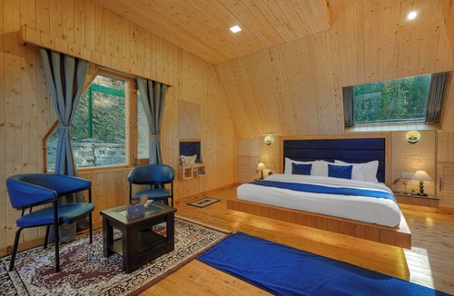 Kufri Ski Chalet | A-Frame Villa Kufri - Forest Stay + Bonfire