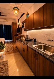 Greater Noida Apartment | Aesthetic High-Rise Studio , Balcony & Villa View
