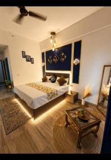 Greater Noida Apartment | Aesthetic High-Rise Studio , Balcony & Villa View