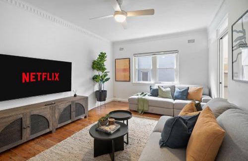 Bellevue Hill Apartment | Bellevue Hill 3BR Escape w Full kitchen