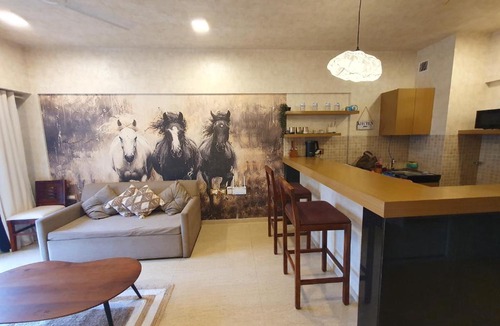 Kadadhe Apartment | Boho Vibes with Golf Course Lodha belmondo