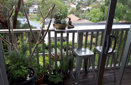 Annandale House | Cosy terrace with views overlooking city