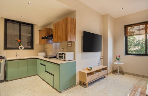 Saipem Apartment | ELIVAAS Kamerios Verano 1 BHK with Pool
