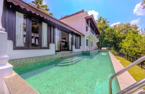 Pilerne Industrial Estates Villa | ELIVAAS Signature Villa Riviere 9-BHK Private Riverfront Estate with 2 Infinity Pools, Lift, Lounge Area & Kids' Room