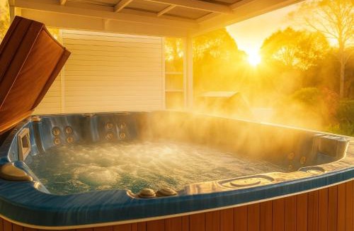 Narara House | Fairyland Getaway- at Central Coast with XXXL hot Jacuzzi - Perpetual above 35C & Fun - Round pool table and Slide bunk bed