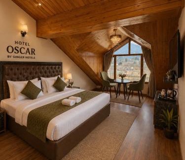 Old Manali Hotel | Hotel Oscar By Ginger Hotels Chain Near Club House Road Manali Luxury Rooms Best Hotel In Manali !