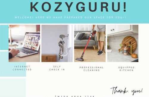 Roseville Apartment | KozyGuru | Roseville | Modern Leafy Retreat