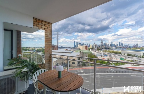 Rozelle Apartment | KozyGuru | Rozelle | Bridge View with Carpark