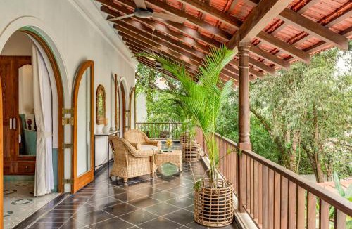Assagao Villa | La Dona by The Blue Kite - 4BHK Private Pool Villa in Assagao with Garden, Balcony, Caretaker & Spacious Living Area