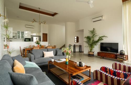 Vagator Villa | La Meira by The Blue Kite - 3BHK Villas in Assagao with Private Pool, Garden, Caretaker, Kitchen & Security