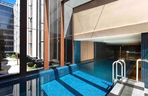 Braddon Apartment | Midnight Luxe 2BR 2Bath 508 L5 in the heart of Braddon Pool Sauna Gym 1 Secure Parking Space Wifi Wine