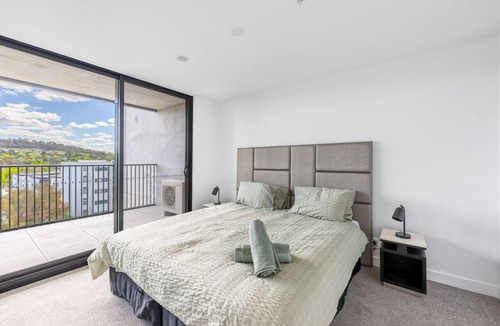 Phillip Apartment | Modern 1BR Apt w/Parking + Balcony | Near City