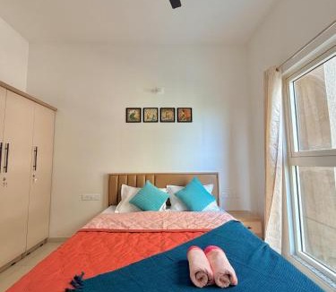 Gandhinagar Apartment | Modern 2BHK with pool & wifi at GIFT CITY