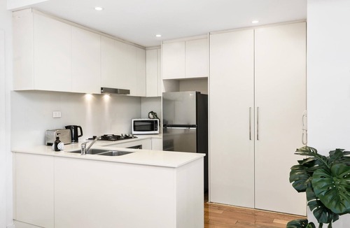 Mosman Apartment | Mosman - MOS27 - Military Road - Bright 1BR + Study with Sunroom Stylish Island Kitchen