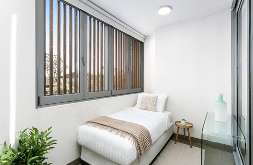 Mosman Apartment | Mosman - MOS27 - Military Road - Bright 1BR + Study with Sunroom Stylish Island Kitchen