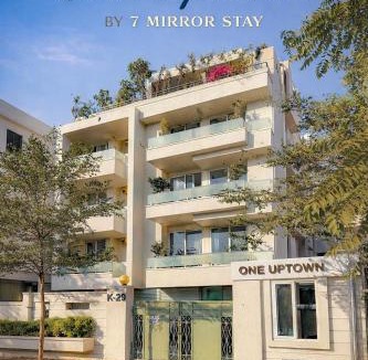 Durgapura House | One Uptown 101 modern 1 BHK loft