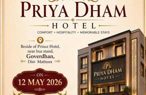 Govardhan Hotel | Priya Dham
