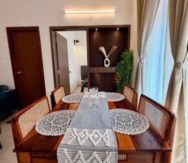 Chicalim Apartment | Riverscape partial view Resort style 2BR Apt