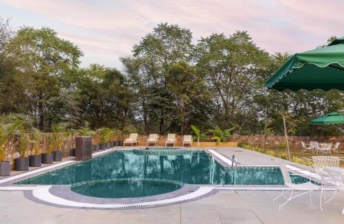 Khattalwada Villa | SaffronStays Kanota Courtyard