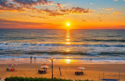 Puri House | SKS Beach Hotel & Spa - Sea Beach Front - Rooftop Swimming Pool - With Complimentary Breakfast