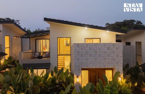 Vagator Villa | StayVista at The Heliconia Bungalows with BBQ & Pool