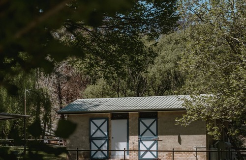 Paddys River House | The River Stables, with views of Paddys River NSW