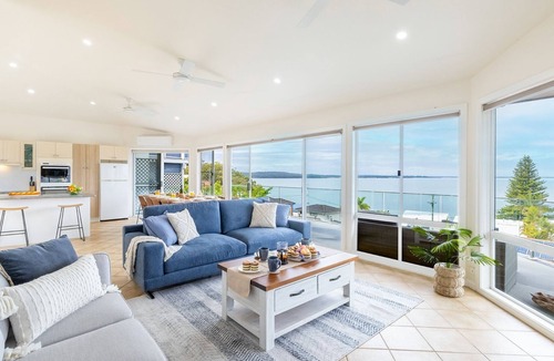 Soldiers Point House | Tomaree Vista, 65 Vista Ave - stylish house with stunning water views, WiFi and Linen