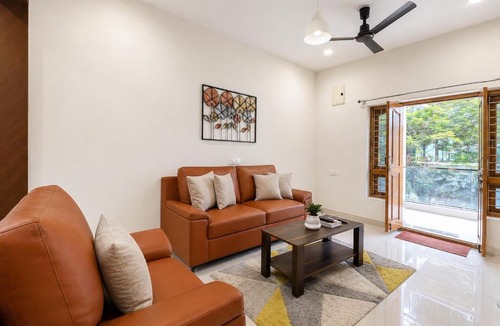 Gachibowli Apartment | Tree Park-2BHK, Near US Consulate, Gachibowli