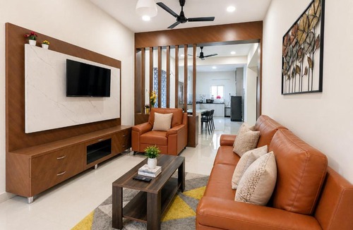 Gachibowli Apartment | Tree Park-2BHK, Near US Consulate, Gachibowli