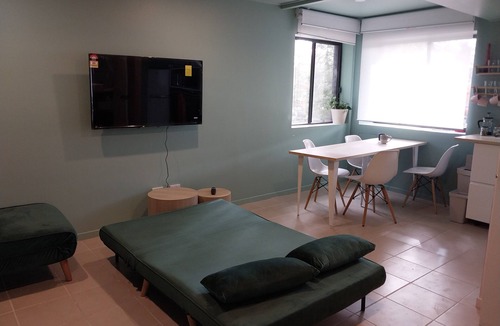 North Gosford Apartment | Urban Mini-Farm 2bm, 1 bath, kitchen, laundry, and dining.