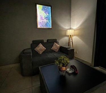 Noida Apartment | Velvet Wines Studio -Blue Smoke