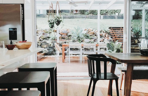 Salamander Bay House | Wanda Wanda House - 100 steps to the sand, with huge swim spa.