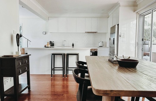 Salamander Bay House | Wanda Wanda House - 100 steps to the sand, with huge swim spa.