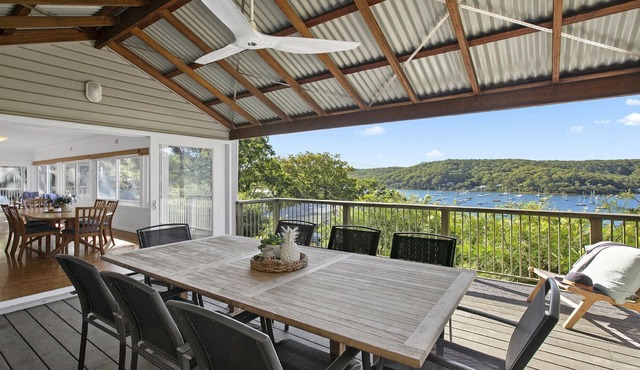 Amazing bush and bay views