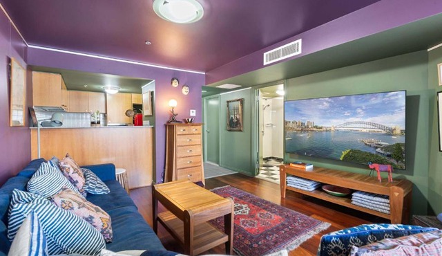 Artsy Boho Den in Iconic Fingerwharf Woolloomoolo