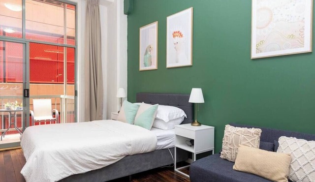 Darling Harbour Studio w Pool Sauna Gym Jacuzzi